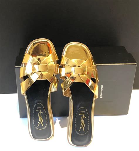 gold ysl tribute|ysl tribute slides.